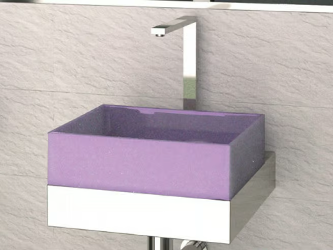 GUM - Countertop silicone washbasin _ Glass Design